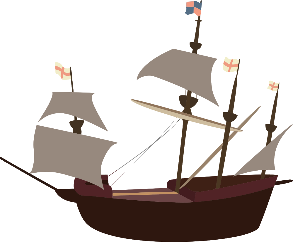 OnlineLabels Clip Art - Pirate Ship